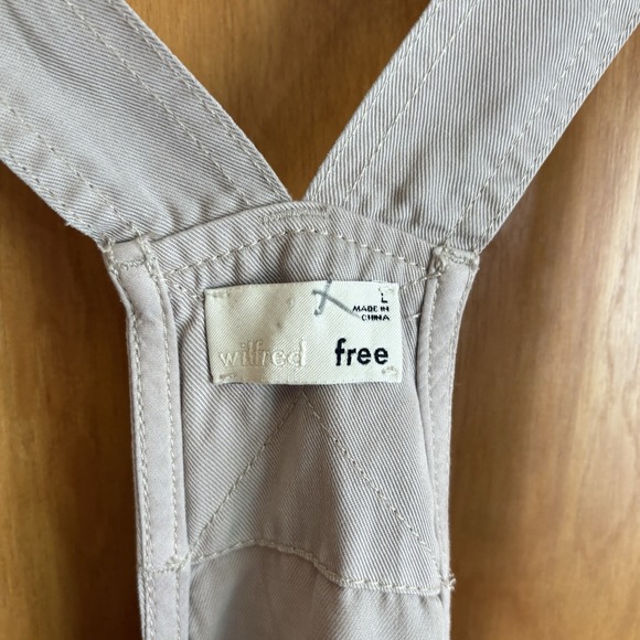 Wilfred Free Aritzia Beatriz Romper In Ashen Sz Large‎ Preppy Summer Flaw - Picture 4 of 12